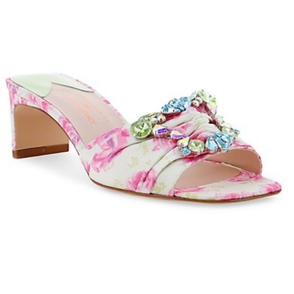 Sophia Webster X LoveShackFancy Margaux Mules
